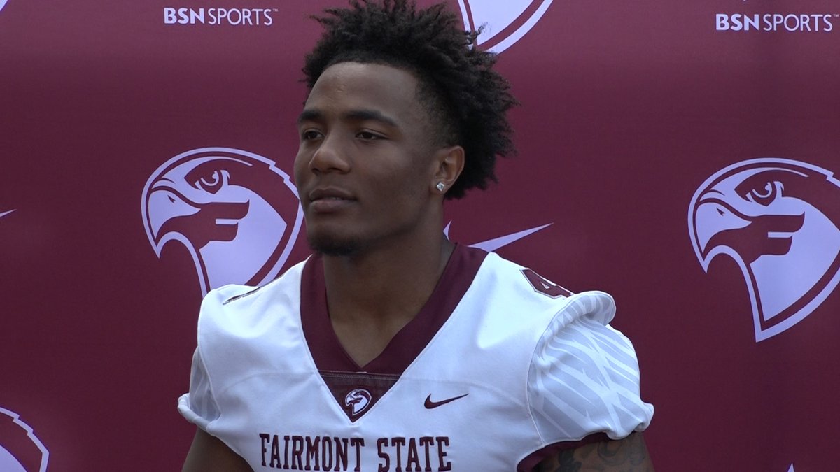 abbiebackenstoe's tweet photo. Cheeeeese! 😁 Fairmont State Football Media Day 

@fsfalcons 
@FairmontStateFB 
@CoachWoodmanFSU https://t.co/WByjA8EOpQ