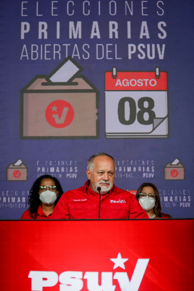 PartidoPSUV's tweet photo. "La maquinaria de nuestro Partido está lista", @dcabellor.

#EpaPSUV2021 https://t.co/Fw3unI2ujl