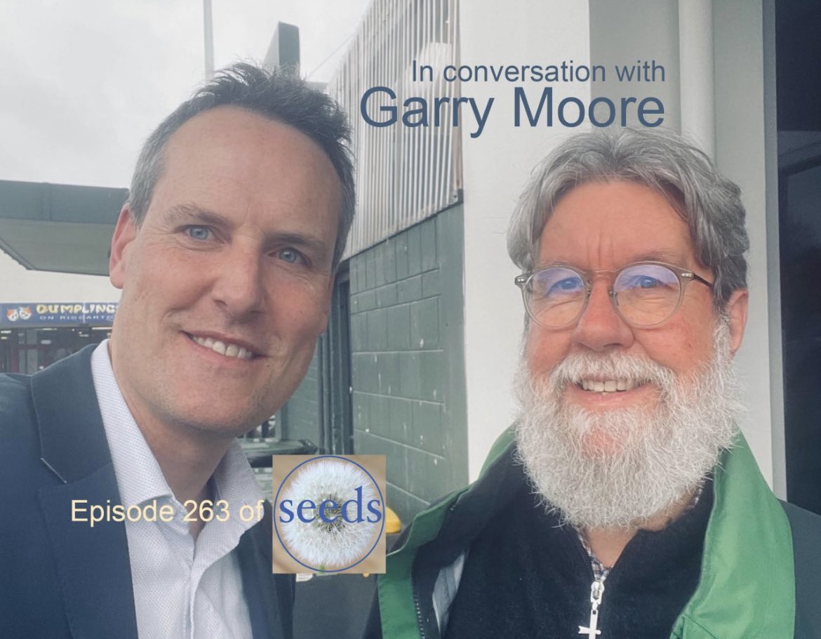 My conversation with #Garry #Moore was as #wideranging, #eclectic and #interesting as you'd expect.  Having served #Christchurch as Mayor for three terms he's seen a lot - episode #263 of <a href="/seeds_podcast/">Seeds Podcast</a>.  

Listen direct here: lnkd.in/gr5bm3ap 
<a href="/LianneDalziel/">Lianne Dalziel</a>