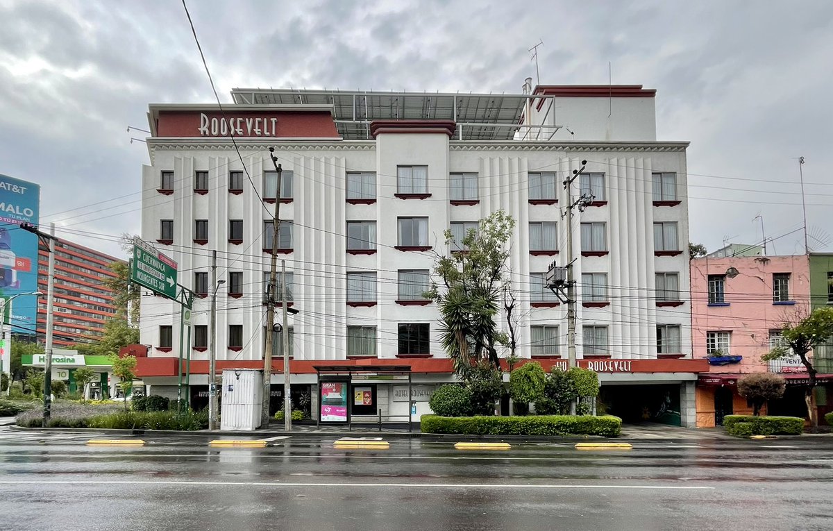 Hotel Roosevelt (1938)
Estilo #ArtDéco

Av. Insurgentes #287
Hipódromo de la Condesa
#CDMX