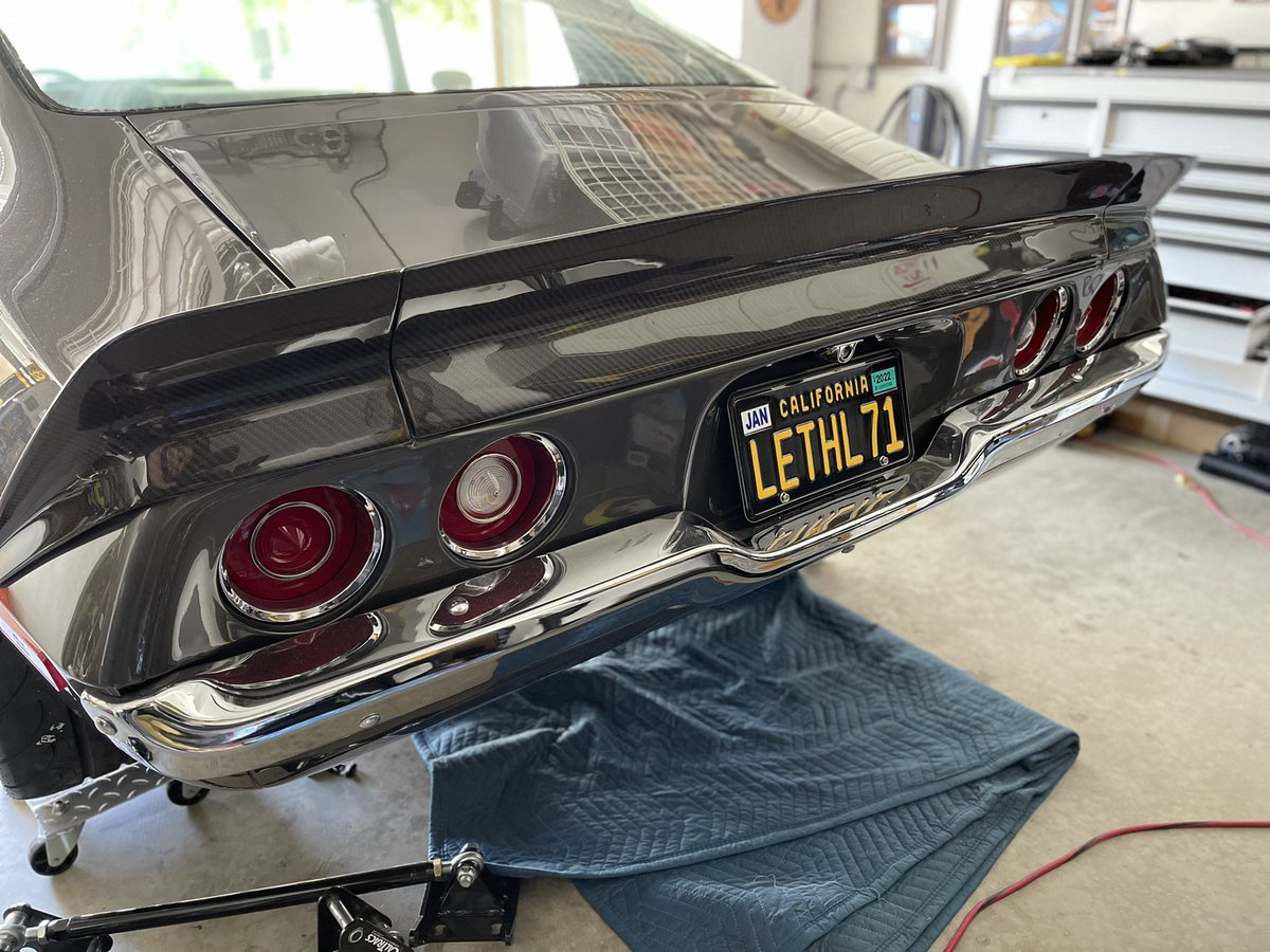 sledgehammer70's tweet photo. This hood rat is coming to life! #LethalClassic #1971Camaro https://t.co/wMI8ZWUH2m