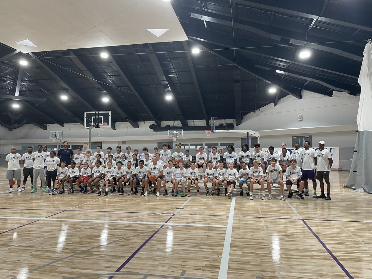 I want to thank everyone who helped make The David Grace Basketball Camp a huge success!  We sold it out!  Blessings!
