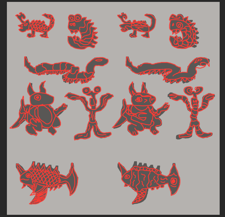 BonuzStudio's tweet photo. Sorry for our long absence, we are currently working on our new art final designs. Today we have for you some in-game advancements. You can read our full note at our  indieDB page https://t.co/aCWzuVNEvN. 

#2D #Programming #IndieGameDev #indiegames #SFX #Music https://t.co/LRaq8htVB6