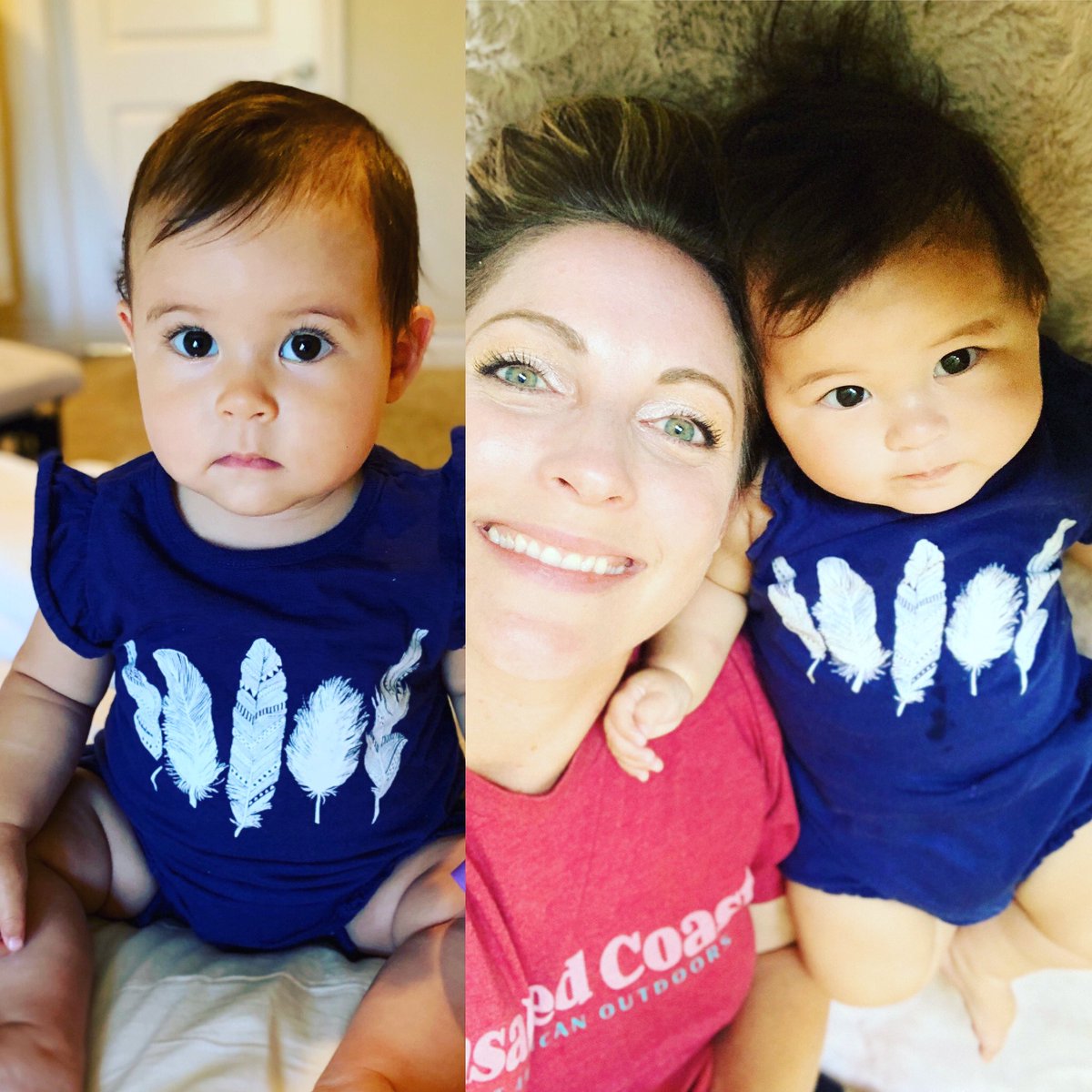 Kayden just turned 6mos, Kaileia 2yrs 8mos… It’s hard to articulate into words, the experience of observing life unfold &amp; grow right in front of us… maybe the pics will tell the story #Family #KysonDiaries