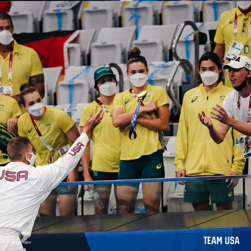 TeamUSA's tweet photo. Sportsmanship and kindness. ❤️

Take a look at some of the amazing moments where #TeamUSA athletes showed the true meaning of sports at the #TokyoOlympics.