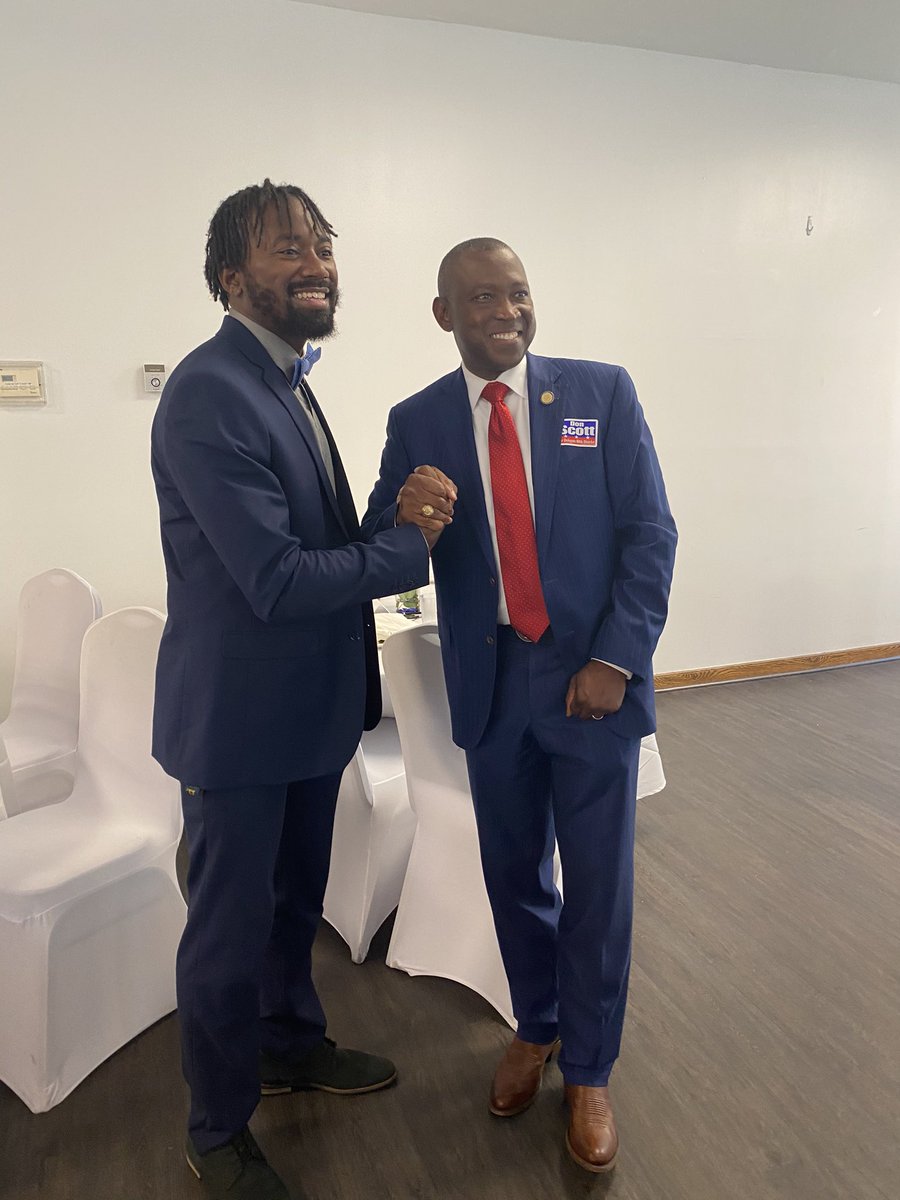 NadariusClarkVA's tweet photo. Let’s go get em @DonScott757 Honored to join for your campaign kickoff today! #Powertothe757 https://t.co/y3mTDjW5fr
