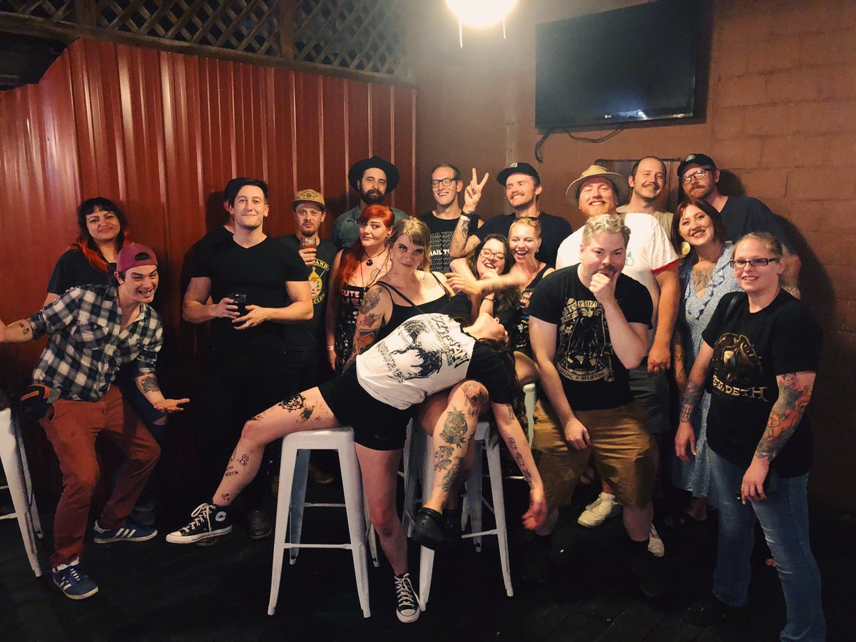 itsasherz's tweet photo. The whole entire day and night was absolutely unbelievable! Cryptid bash was a huge hit. I love you guys so, so, so much. I can’t wait until the next event.
#CryptidBash #Morgantown #squadgoals #friends #weirdos https://t.co/ijzsnGZfX4