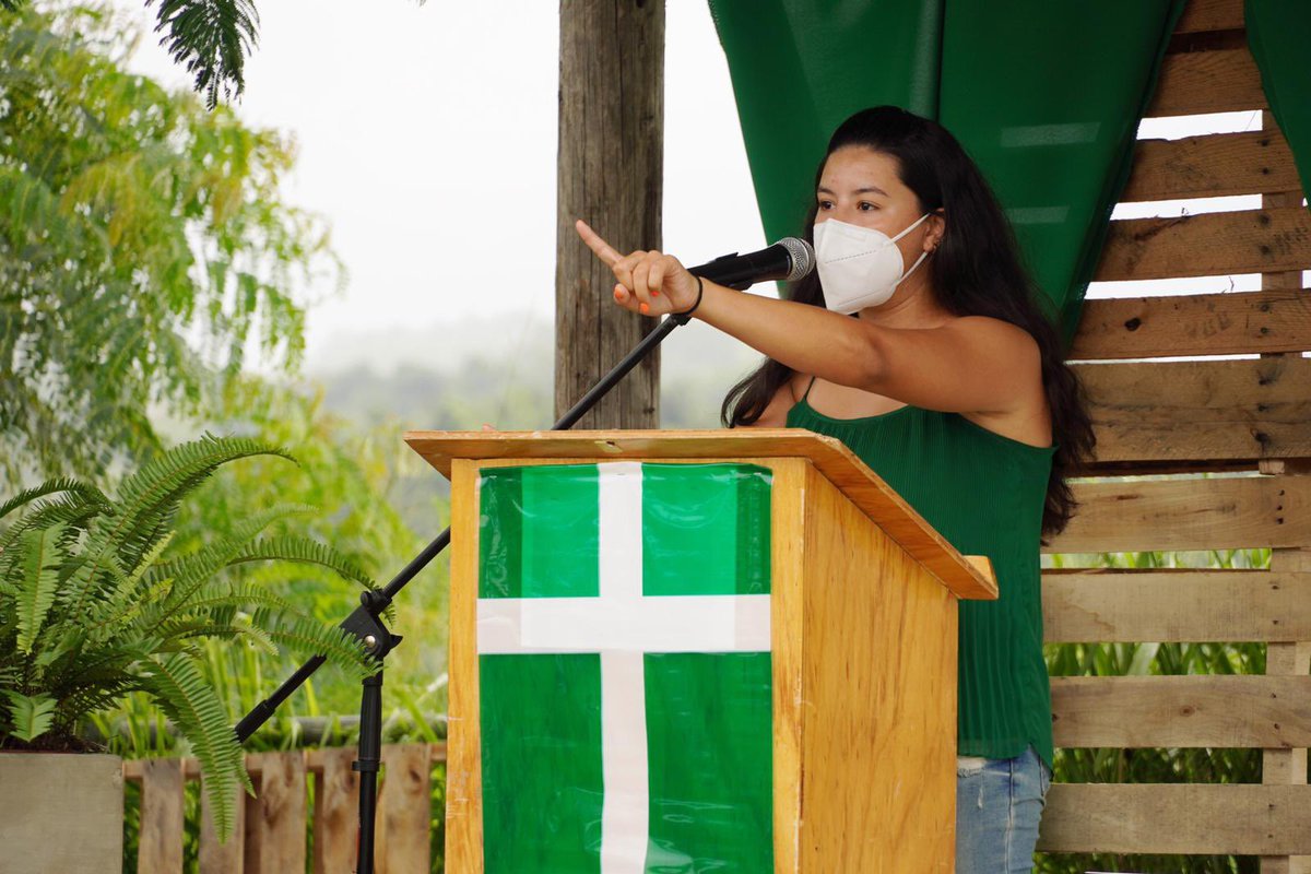 alondrasbelaval's tweet photo. Emocionada, esperanzada, orgullosa. 

La @JuventudPIP tuvo su Asamblea Nacional hoy, la cual fue un éxito rotundo. Los meses de trabajo incansable han rendido frutos. Seguiremos trabajo para alcanzar un Puerto Rico justo, antirracista, femeninista y libre. 

💚 https://t.co/NXIt5zkgru