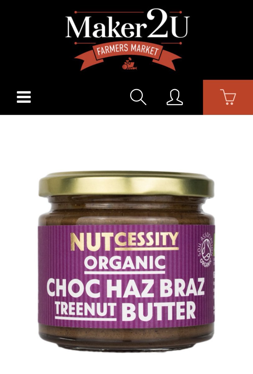 We absolutely love the delicious new store from Nutcessity on Maker2u.co.uk  Their artisan tree #nutbutter range looks amazing 🤩 If you are a UK 🇬🇧 artisan producer, It is free to create a store. 😀 

maker2u.co.uk/my-account-2/
