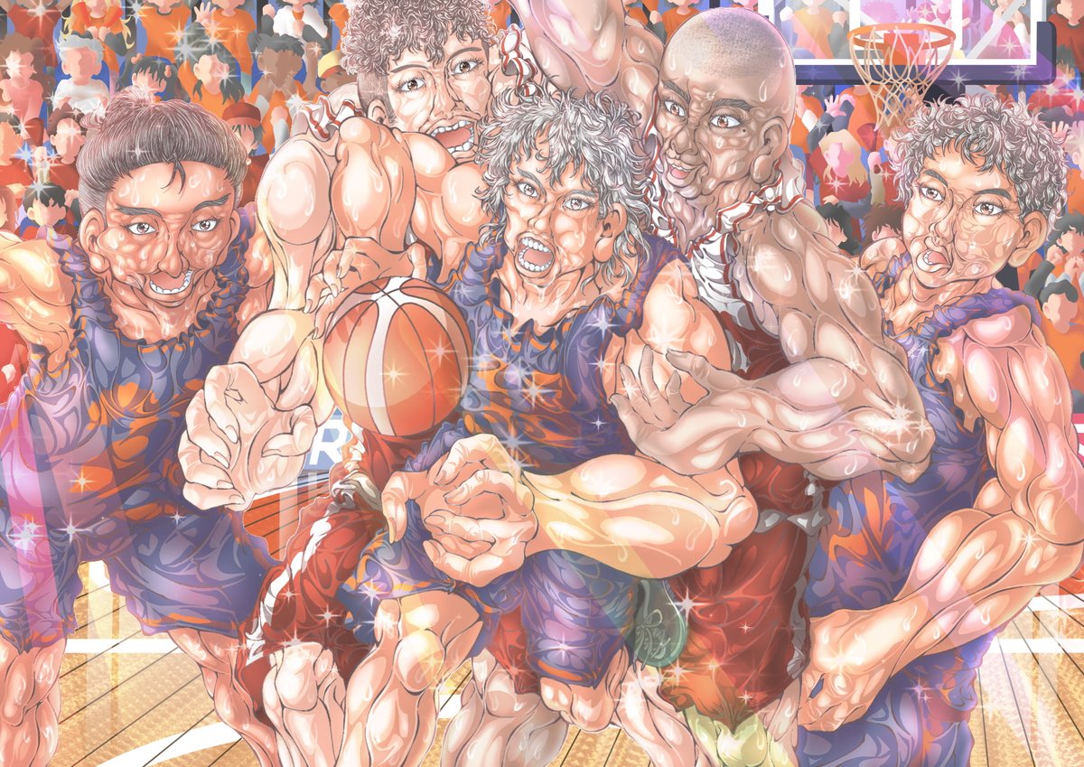 バスケットボール女子日本チームの選手の皆様、銀メタルという歴史的快挙、おめでとうございます～～～!!!🎉🎊👏ャッタ─ヽ(*'v`*)八(*'v`*)八(*'v`*)ノ─ァァ!!!

#バスケットボール 
#TOKYO2020 
#障がい者アート 
#五等分の花嫁 
#みつどもえ 
#mitsudomoe 
#絵描きさんと繋がりたい 
