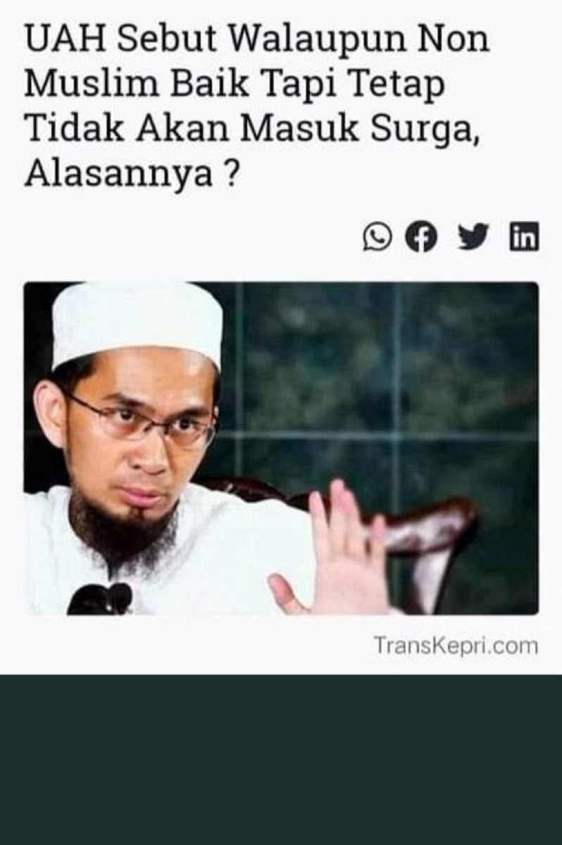 unclesem12's tweet photo. Memang ngana itu panitia hari kiamat! Dasar ustad sedeng https://t.co/QZ8eHE8l2s