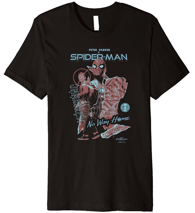 RT @spidervenom69: Thread of all the Spider-Man No Way Home merch we saw today. Will update if we see more https://t.co/nvOqaWBBcu