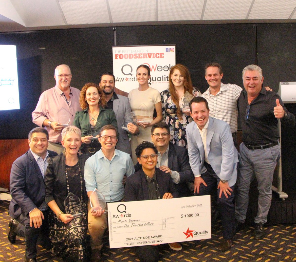 MarkwellFoods's tweet photo. Look who won an award!
We are honoured to be associated with @QualityFoodsAu  and to have tied for this fantastic award - Supplier of the Year. If we aren't one of your food suppliers, why not?!
Go here to find out how we can help you - https://t.co/XJC3I96pEq
#markwellfoods https://t.co/1thyYS9usE