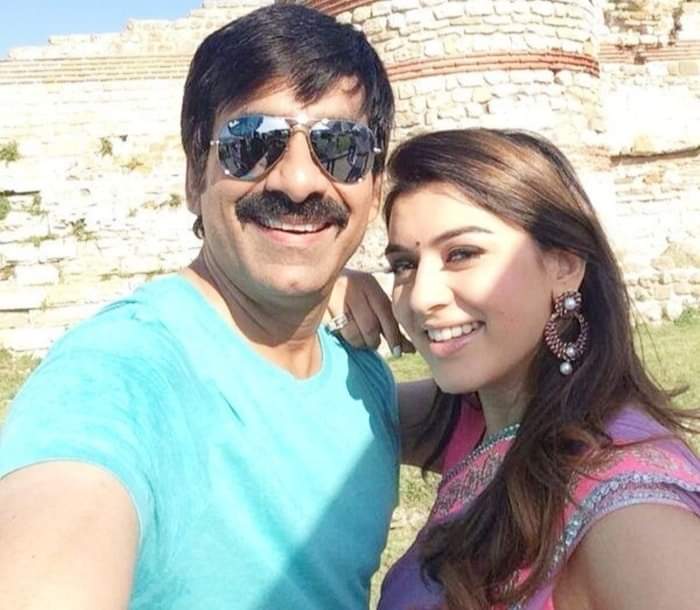 Here Wishing Hansika Motwani A Very Happy Birthday  On Behold Aur Ravi Teja Annaya Fans 