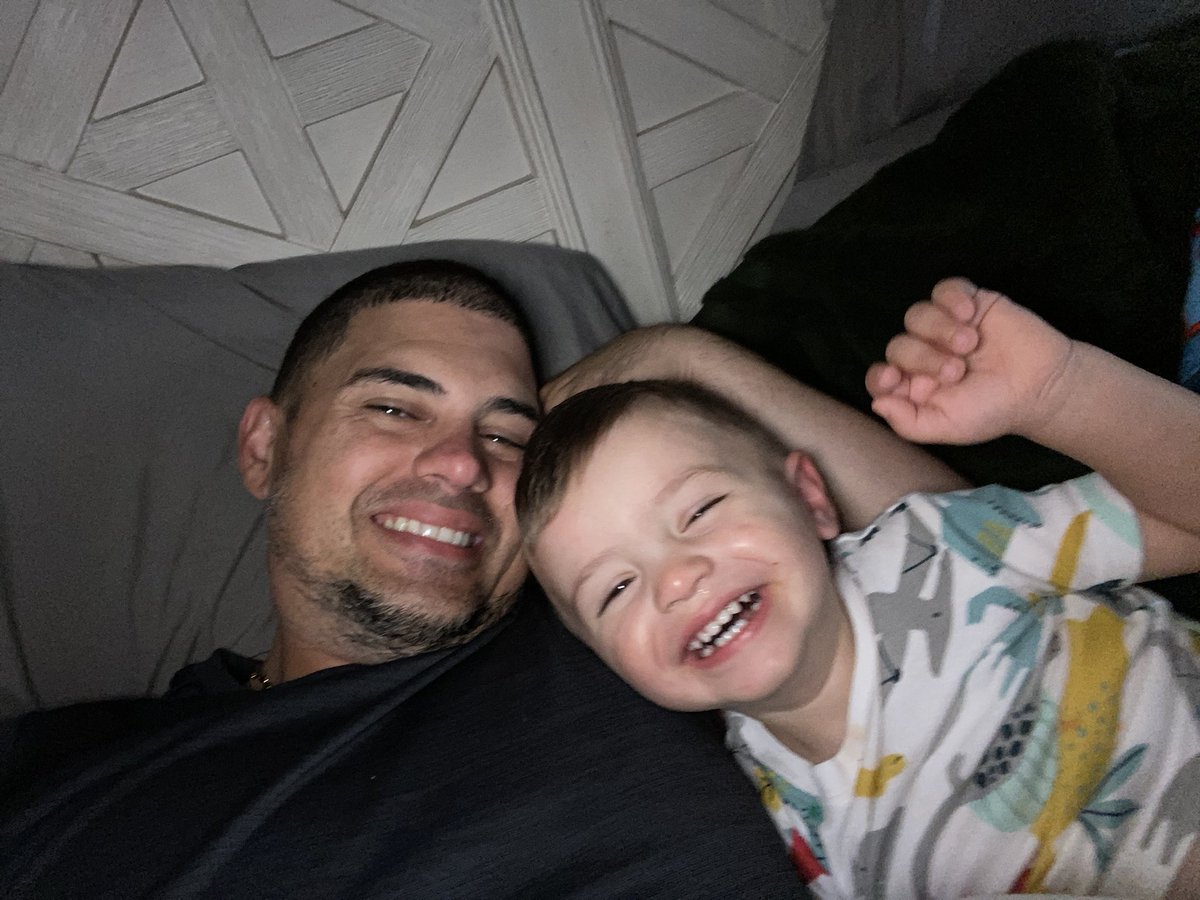 G10Meatball's tweet photo. My man!!!  Not too many little boys as happy as this one!  #AMC #KingRoman #Diamondhands #wewin https://t.co/f1h2wgURO4