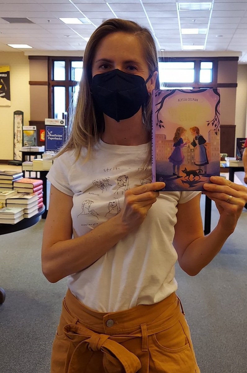BNSantan's tweet photo. Author Alyssa Colman came in to sign her book called The Gilded Girl! It's a magical adventure full of spirit, talking cats, and the power of friendship!
.
.
.
#bnsantan #bn0235 #petescottbnvp #book  #bookworm  #readingislife #booklover #newreads #werecommend #kidsbooks https://t.co/8b8iFXQpdb