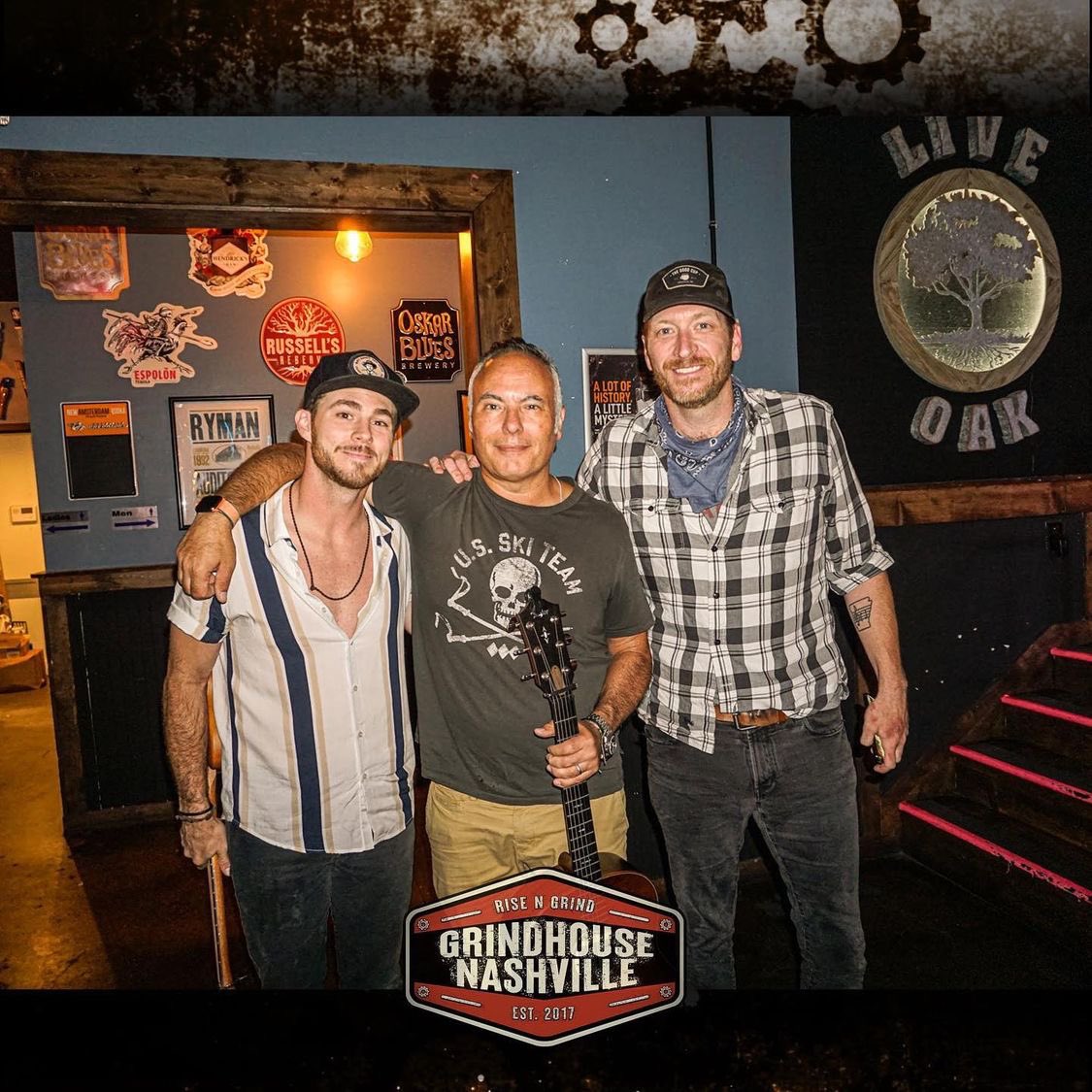 Great times with my boyz <a href="/BarrettBaber/">Barrett Baber</a> and <a href="/marshallaltman/">Marshall Altman</a> at <a href="/grindhousenash/">Grindhouse Nashville</a> and
