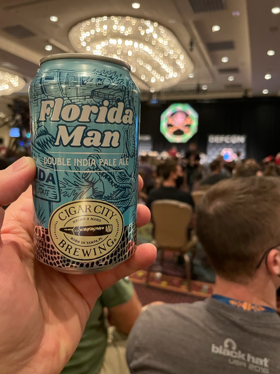 HackerBoxes's tweet photo. DC29 closing ceremonies! #FloridaMan @jonathansinger @defcon https://t.co/kuAAiw40Ao