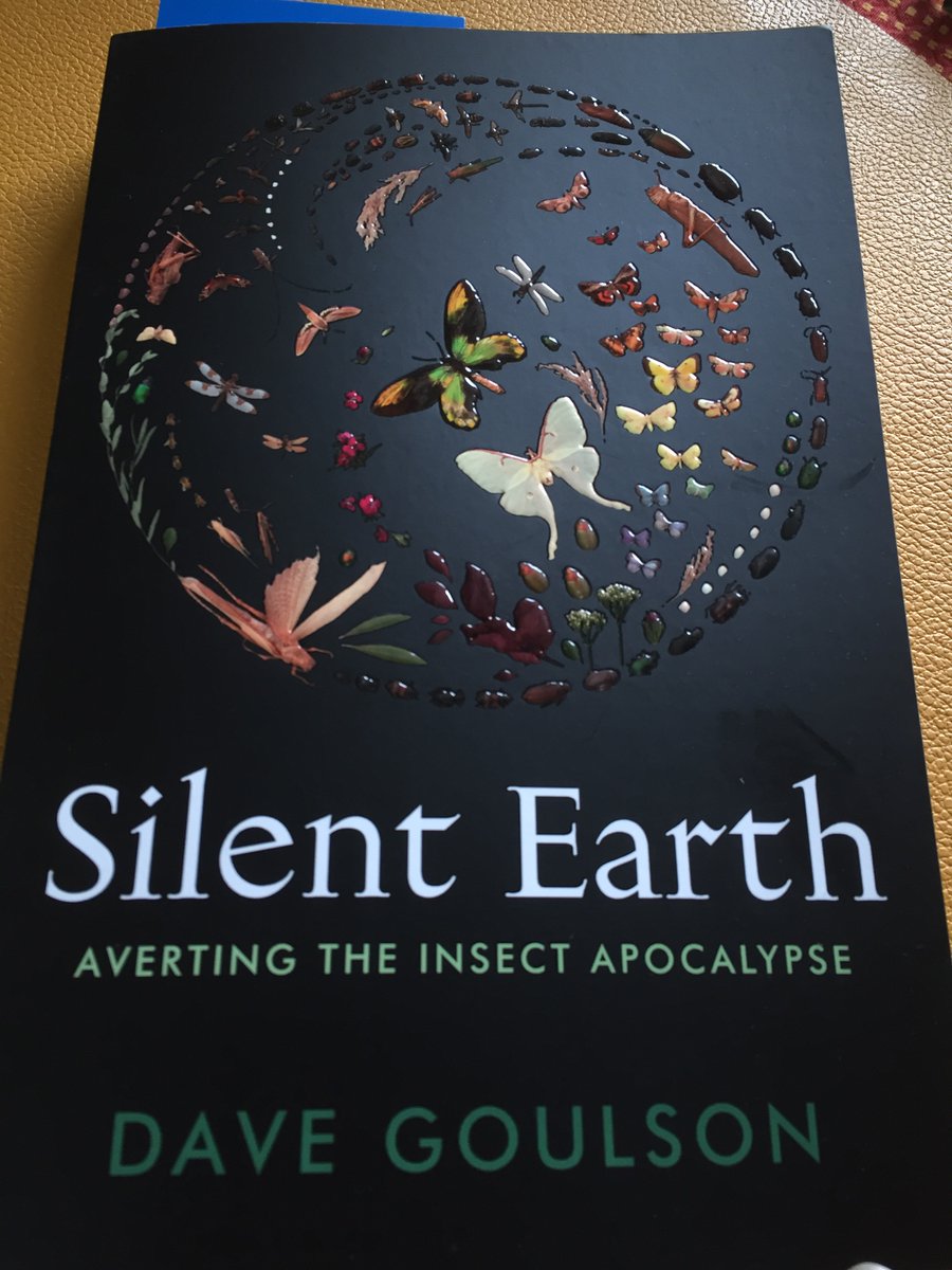 One chapter in, and I’m ready to put my life on the line for insects. 🐛🐝🦋🐞

Please read this book. Then pass it on. 

There’s a whole chapter on practical actions at all levels we simply MUST take to help save life on Earth. 

#silentearth