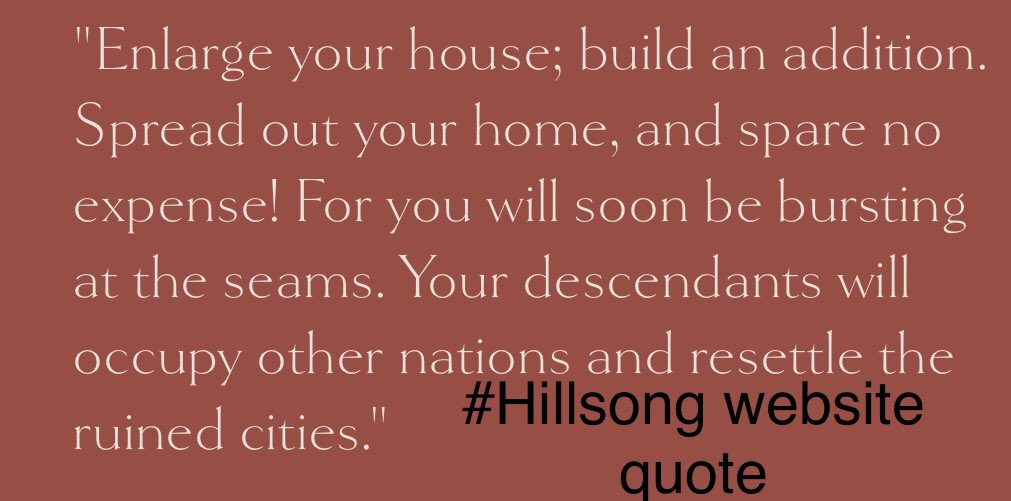 SandyinKatoomba's tweet photo. @OccupyMyGov I wonder if Scott Morrison is a Kingdom Builder for the #HillsongFoundation ?
Is Horizon Church one of the “like-minded non-profit organisations” that Hillsong partners with for charitable purposes like cultivating business support for Hillsong?
#AskScotty
#Hillsong
#SQomo https://t.co/ikbuXdgC85