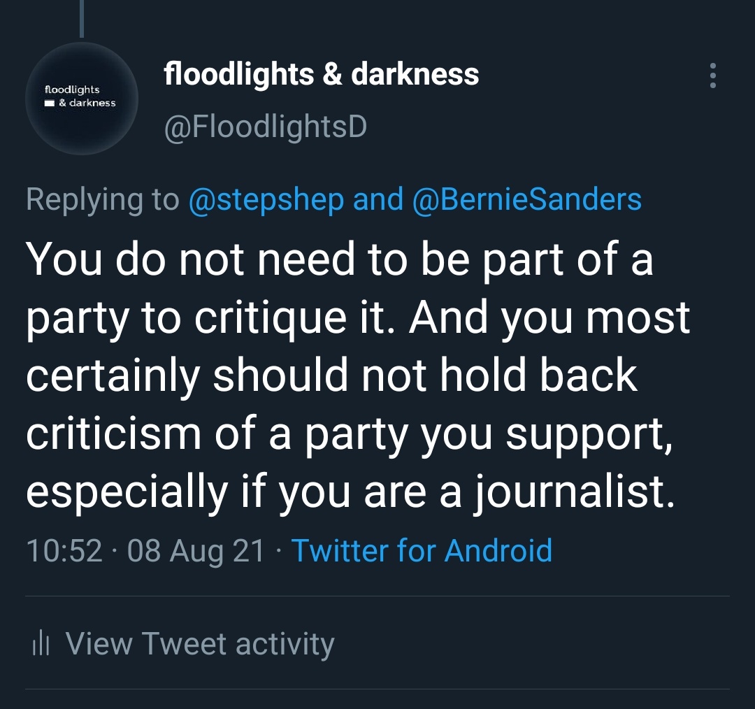FloodlightsD's tweet photo. Twitter, a two act play. https://t.co/bm8ZuxbyiW