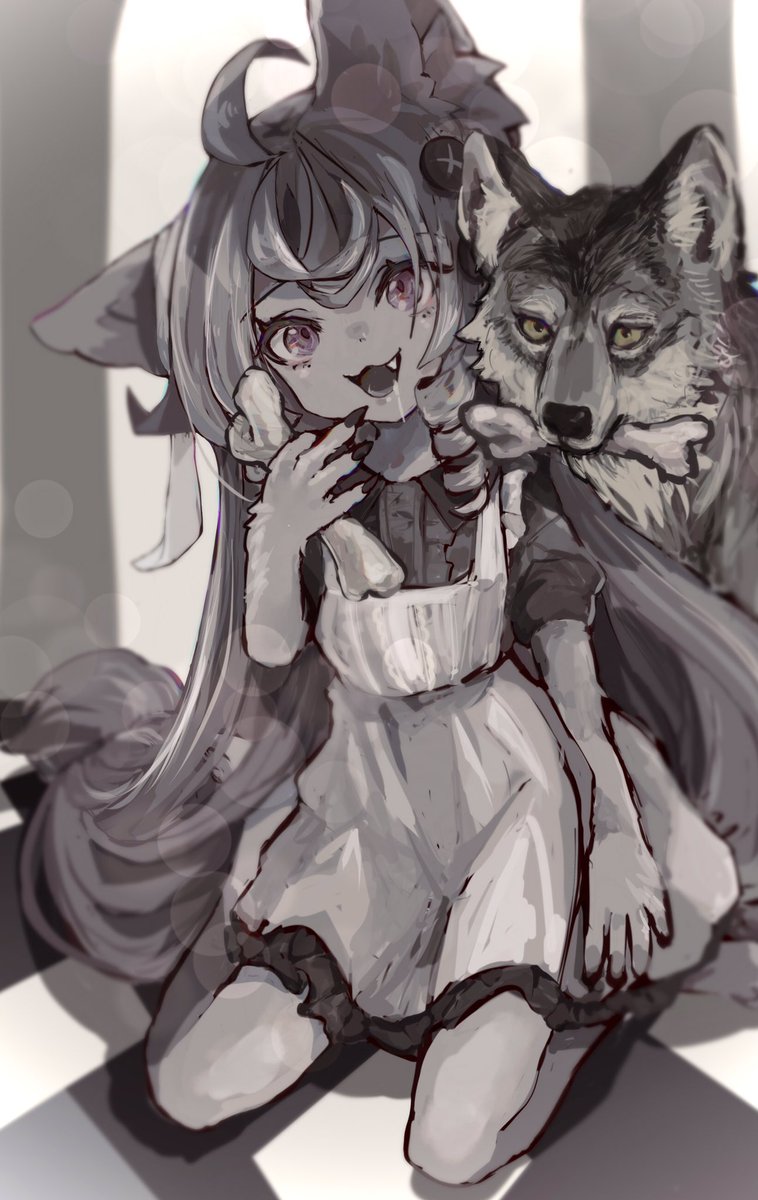 「🦴毎日食べたいほねっこ🐺 」|どまそーのイラスト