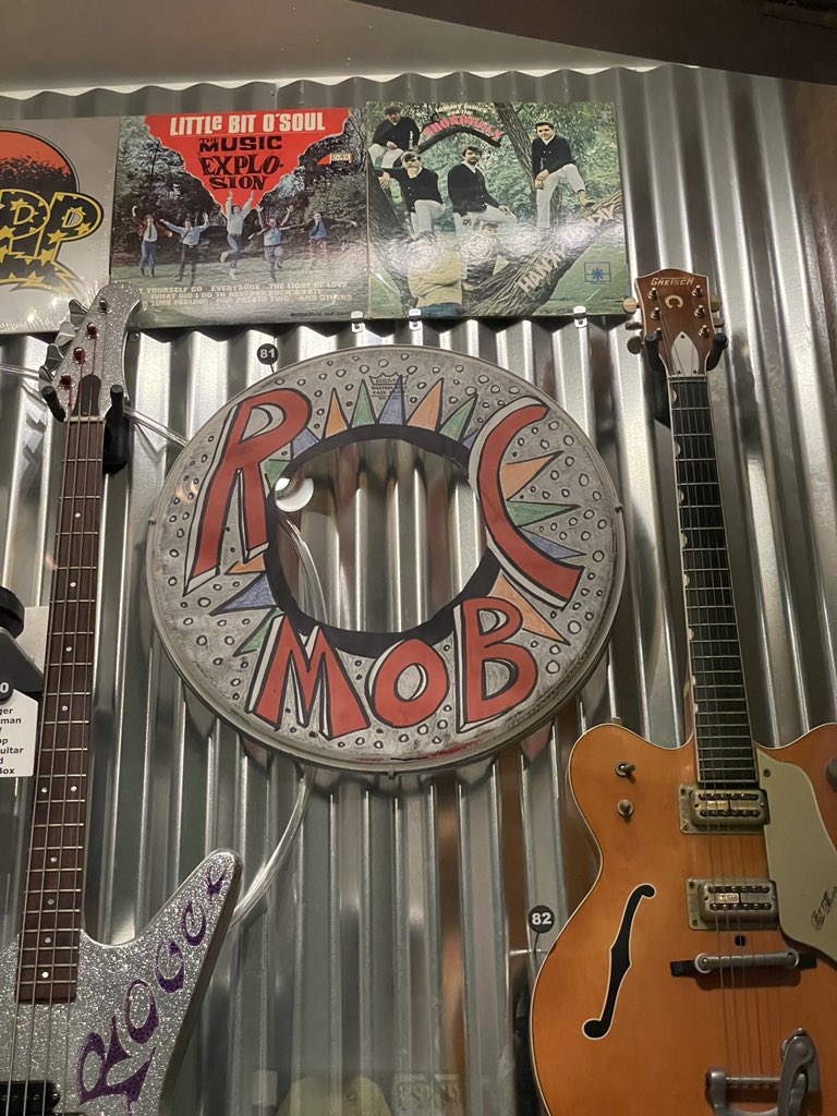 MikeLovins's tweet photo. This was a surprise to see at the Mid-West exhibit at the @rockhall. #Cbus represent. #RCMob. Hey @HappyChichester, did you know this was there? Does Carlton? https://t.co/evOdLJzSUs