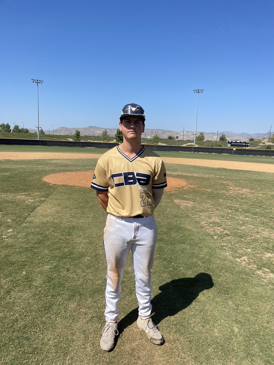 FiveToolCA's tweet photo. #FiveToolWestWS F: @CBAMarlins Victus 6, Easton Prime 2022 Navy 2 
PoG: @mmonreal0423 4 IP, 4K, 4H, R, 0 BB 
Notable: @KalebLatimer 1-3, RBI, R, BB https://t.co/9osUcDoflS
