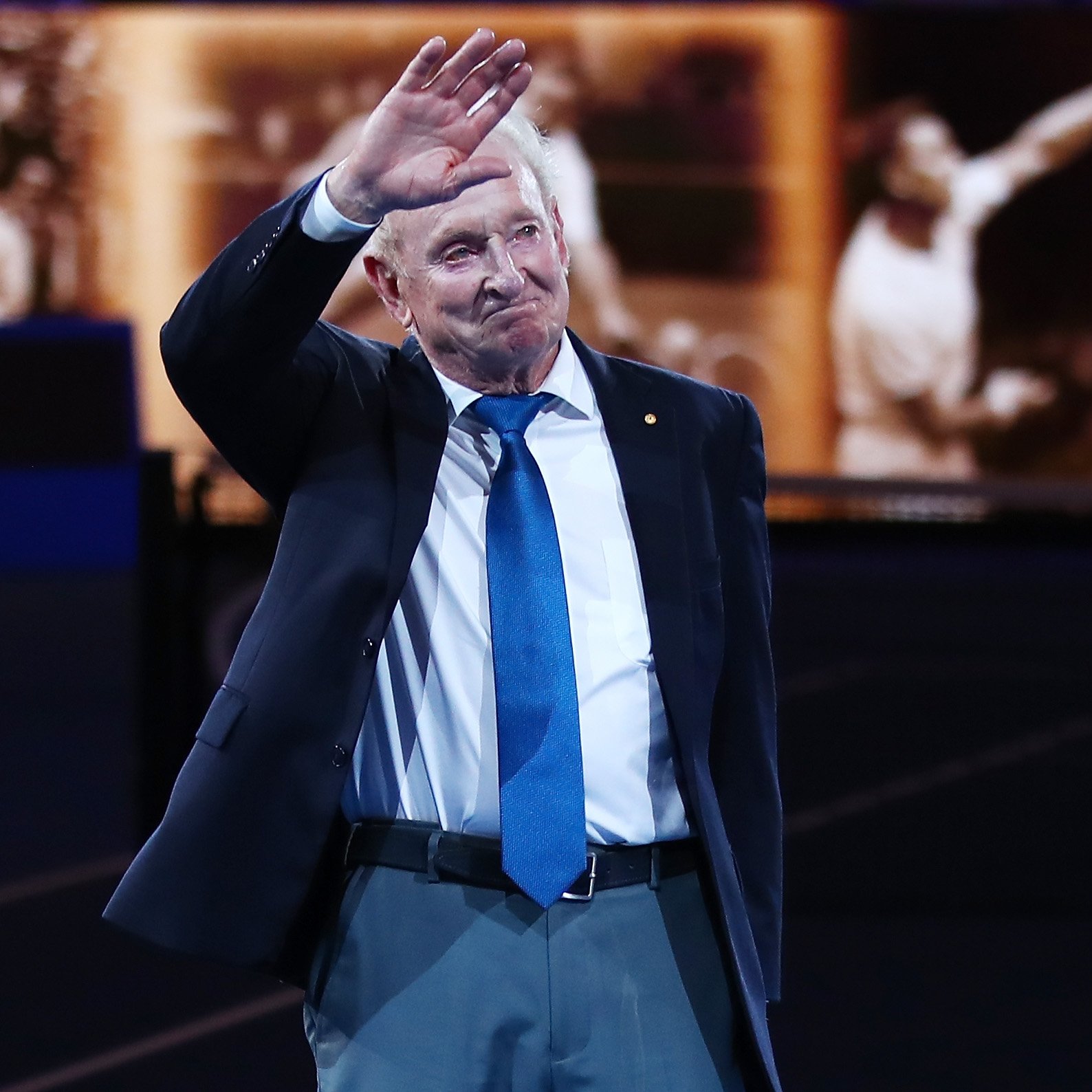 Happy birthday to the champion of champions, Rod Laver. 

Have a great day Rocket. 