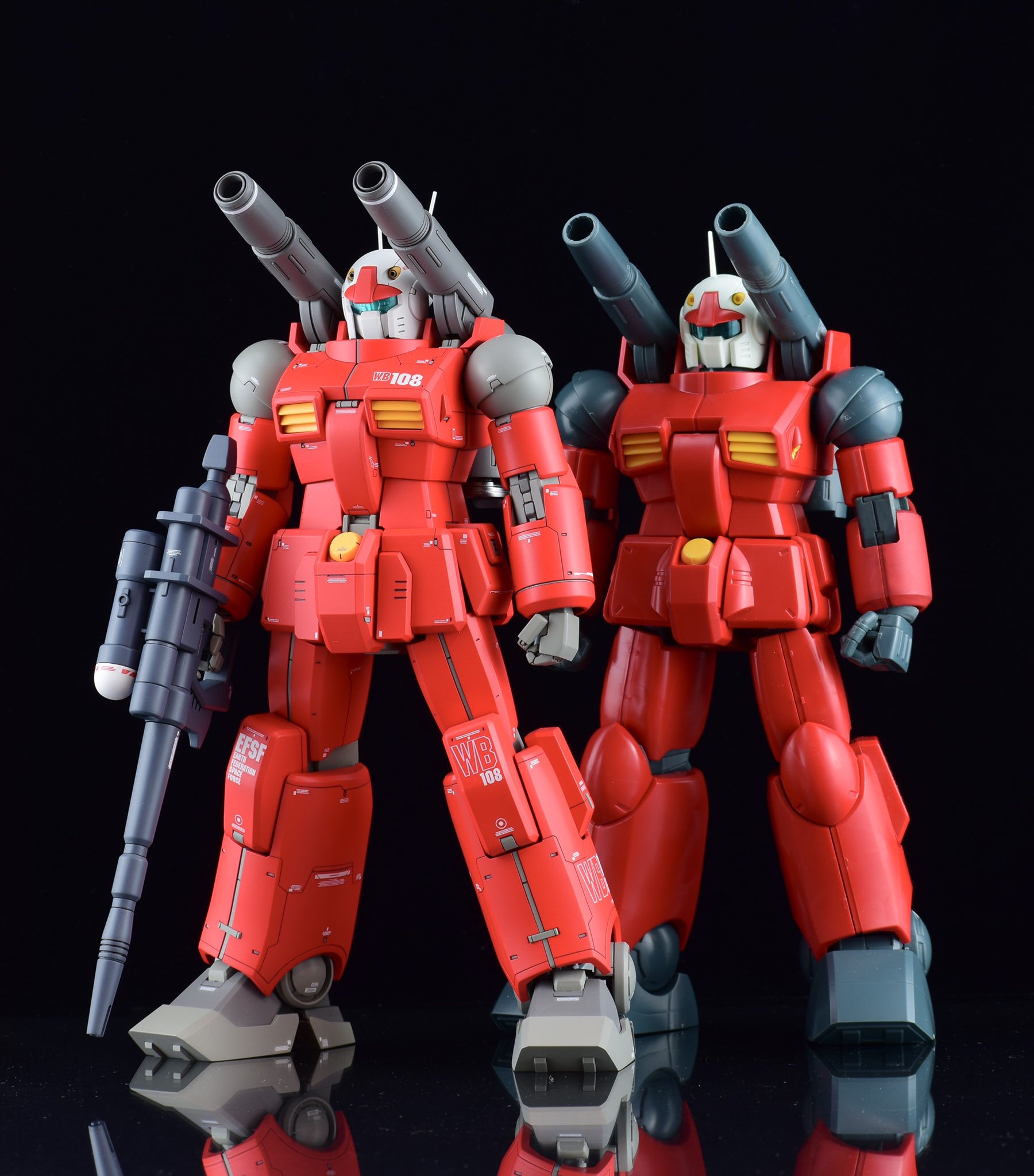Ken16w 元キットと比べてみましょう Mgガンキャノン T Co C4waq7pc7v Twitter
