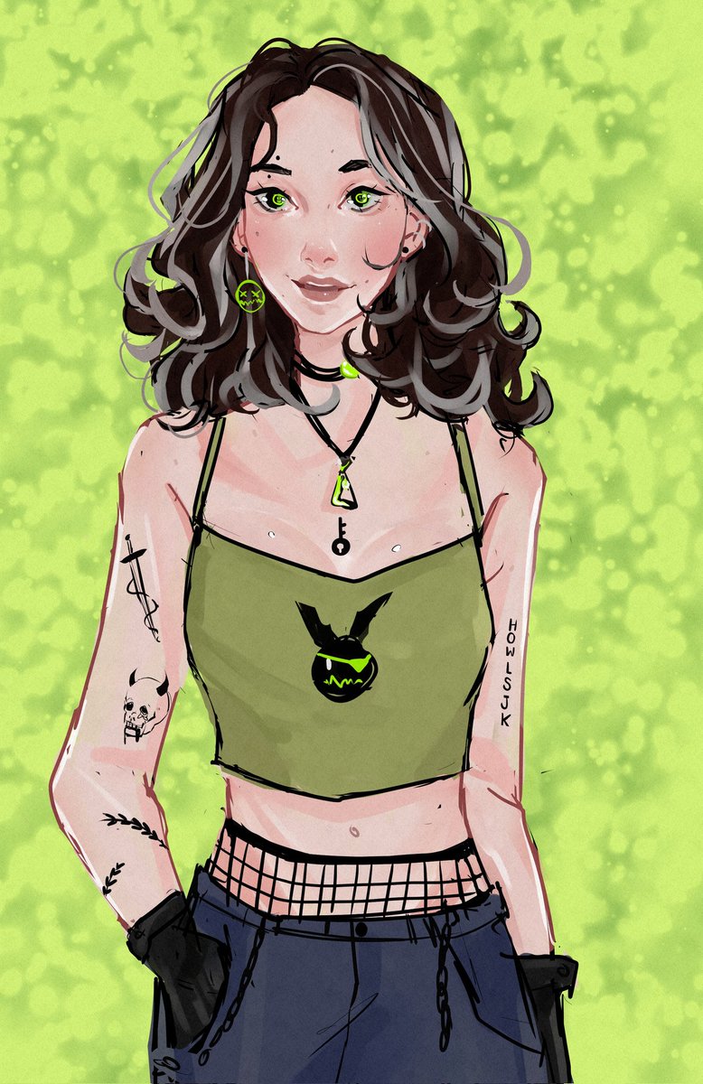 howlsjk's tweet photo. Desenho novo 
Eu queria tanto pintar o cabelo assim https://t.co/pCtCGwNxbP