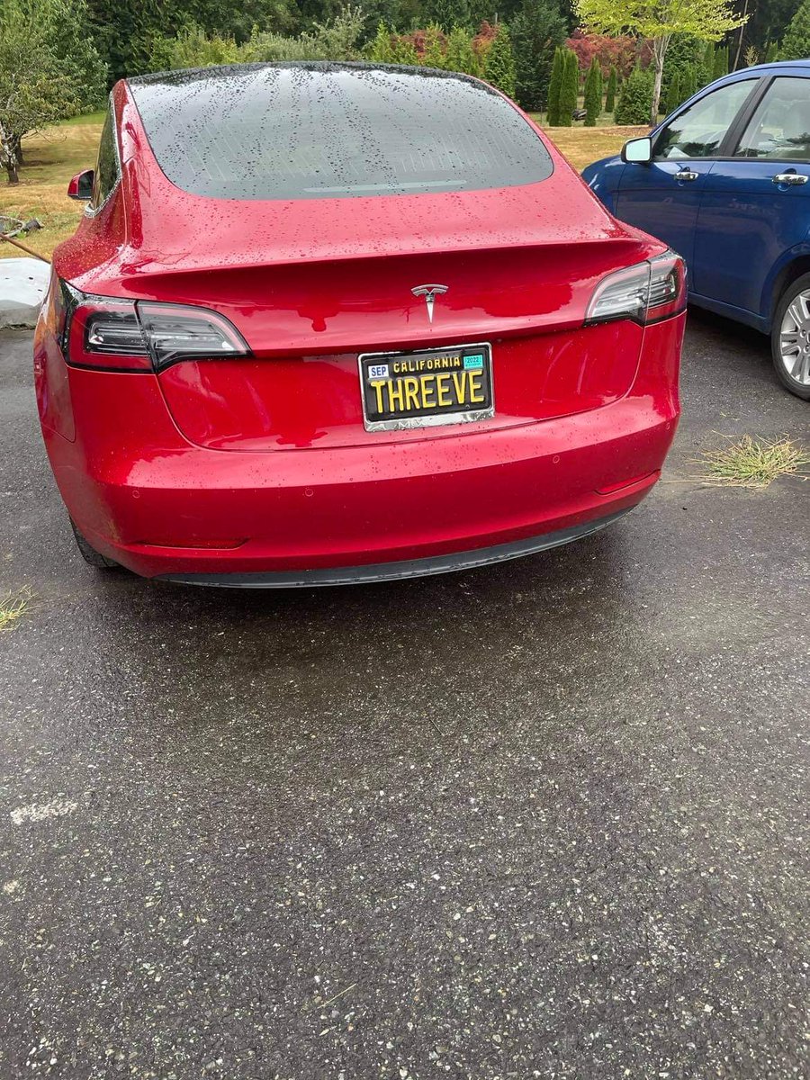 durdurbinks's tweet photo. The greatest license plate to ever exist.
#Threeve
#Snl
#Jeopardy https://t.co/Yunt3CmdgX