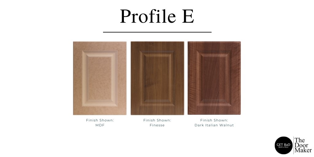 _TheDoorMaker's tweet image. Profile E has a raised panel, deep 2 step medium u-shaped groove, &amp;amp; square corners. This cabinet door panel can be custom-designed using our online Build a Door tool.

doormaker.ca/profile-e.html

#raisedpanel #entertainmentunit #builtinstorage #builtincabinet