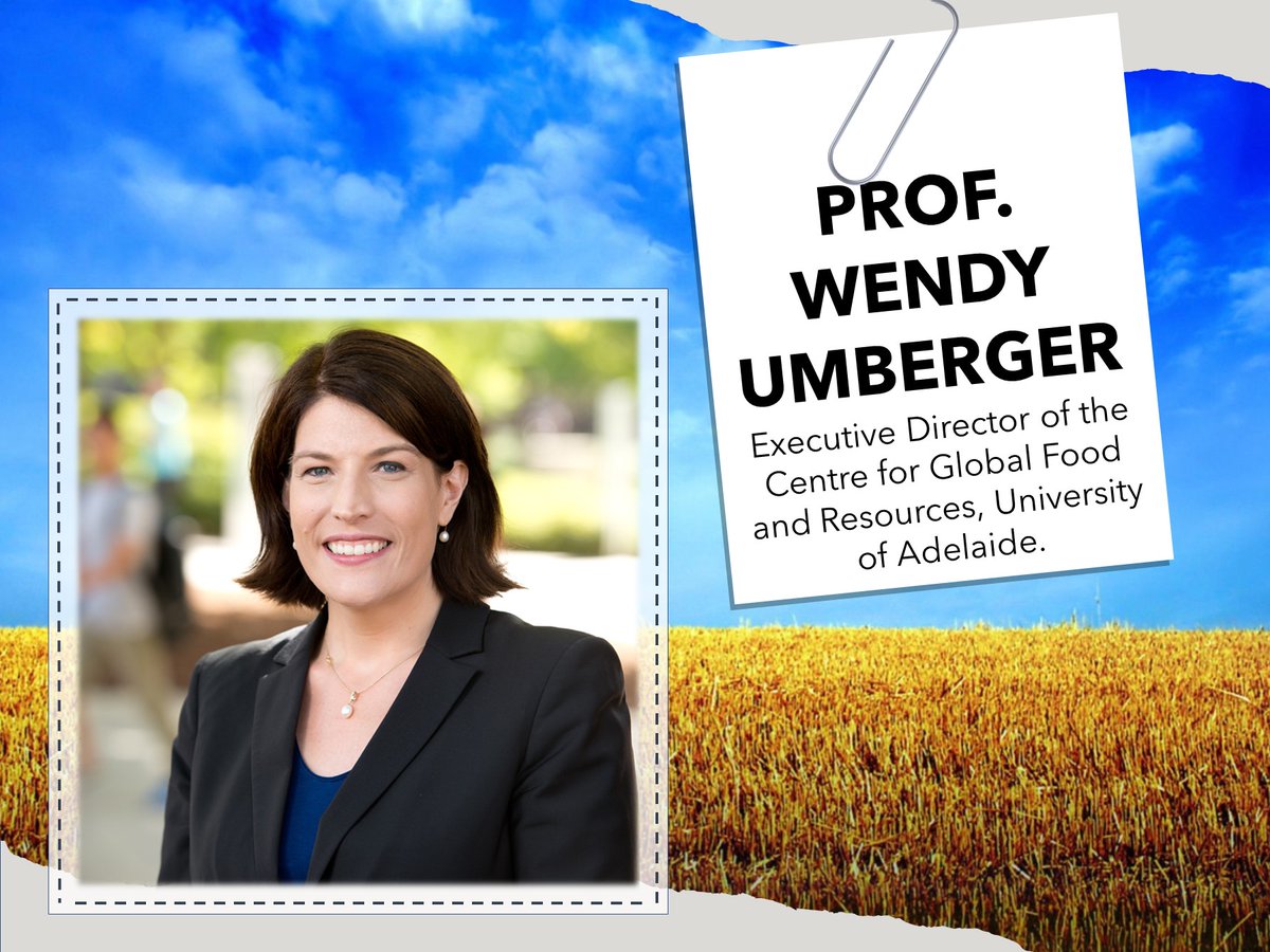 👨‍🌾SPEAKER PROFILES👩‍🌾
Hear from Wendy in our COVID-19 and Australian agriculture panel discussion at #GTF21!