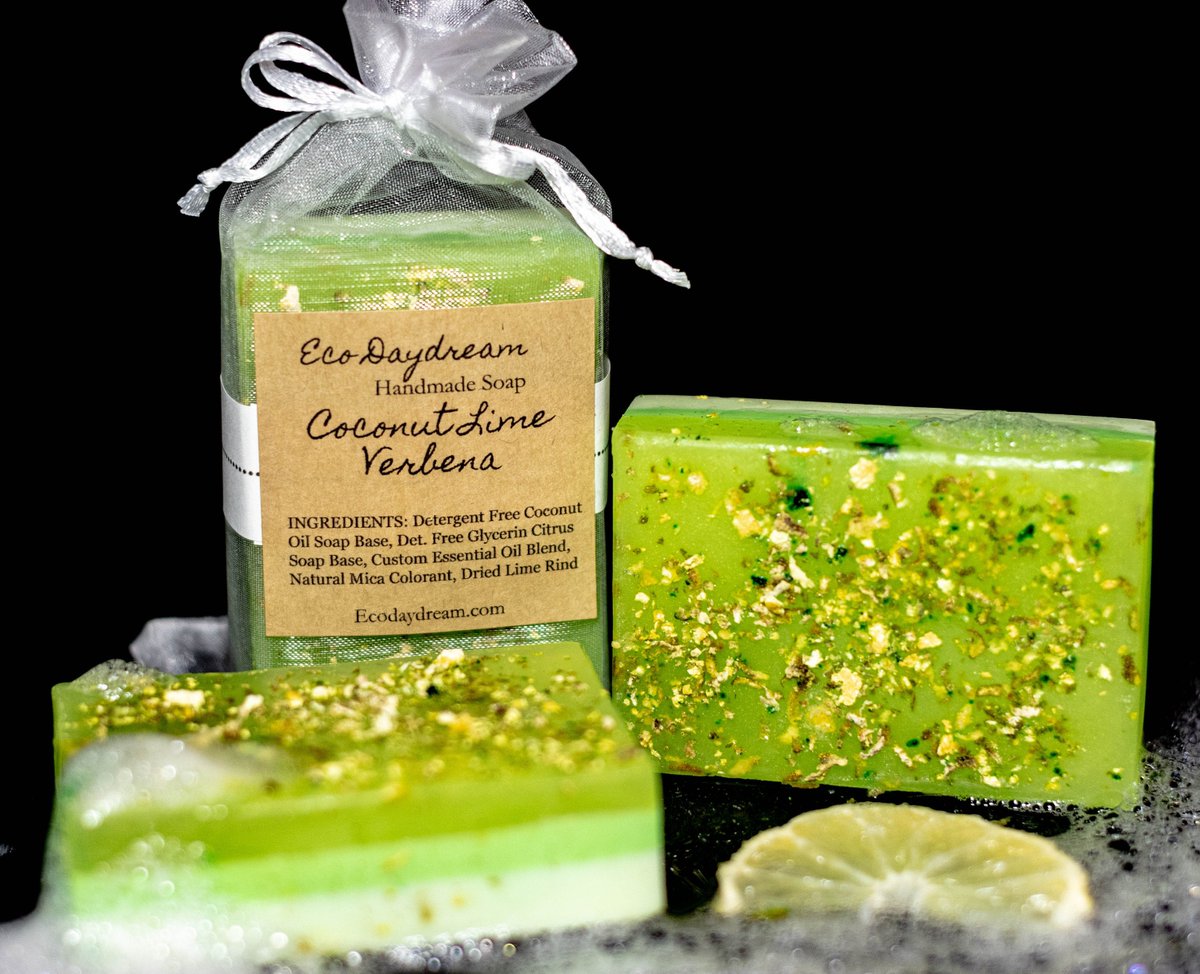 Excited to share the latest addition to my #etsy shop: Coconut Lime Verbena Soap, All Natural Handmade Soap Bar, Detergent and Sulfate Free Eco Friendly Self Care Gift etsy.me/2X0fCdY #green #organicsoap #vegansoap #zerowastesoap #naturalsoap #moisturizingsoap