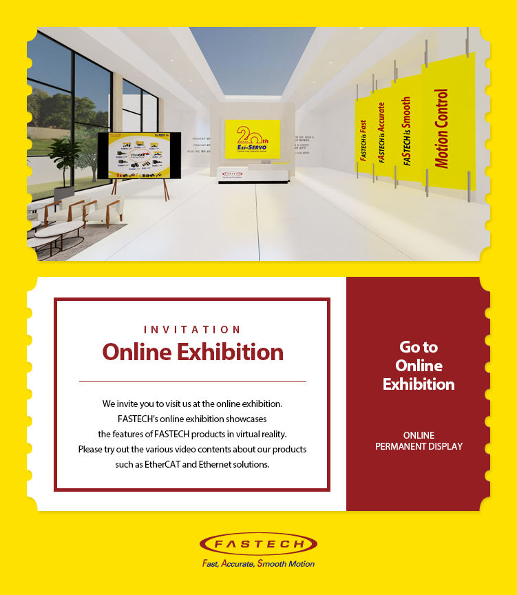 FASTECH_Motions's tweet photo. We invite you to visit us at the online exhibition.
FASTECH's online exhibition showcses the features of FASTECH products in virtual reality.
FASTECH's online exhibition : https://t.co/clgoYS2hjq
#FASTECH #OnlinEexhibition #EtherCAT #Ethernet https://t.co/p2iKsG3HLf