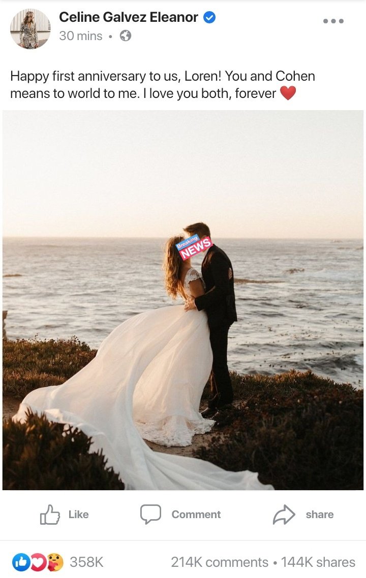 ceIeanor's tweet photo. happy anniversary, celine &amp; loren 🥂

#AYearWhenTheStarFell https://t.co/kv67QRnD0D