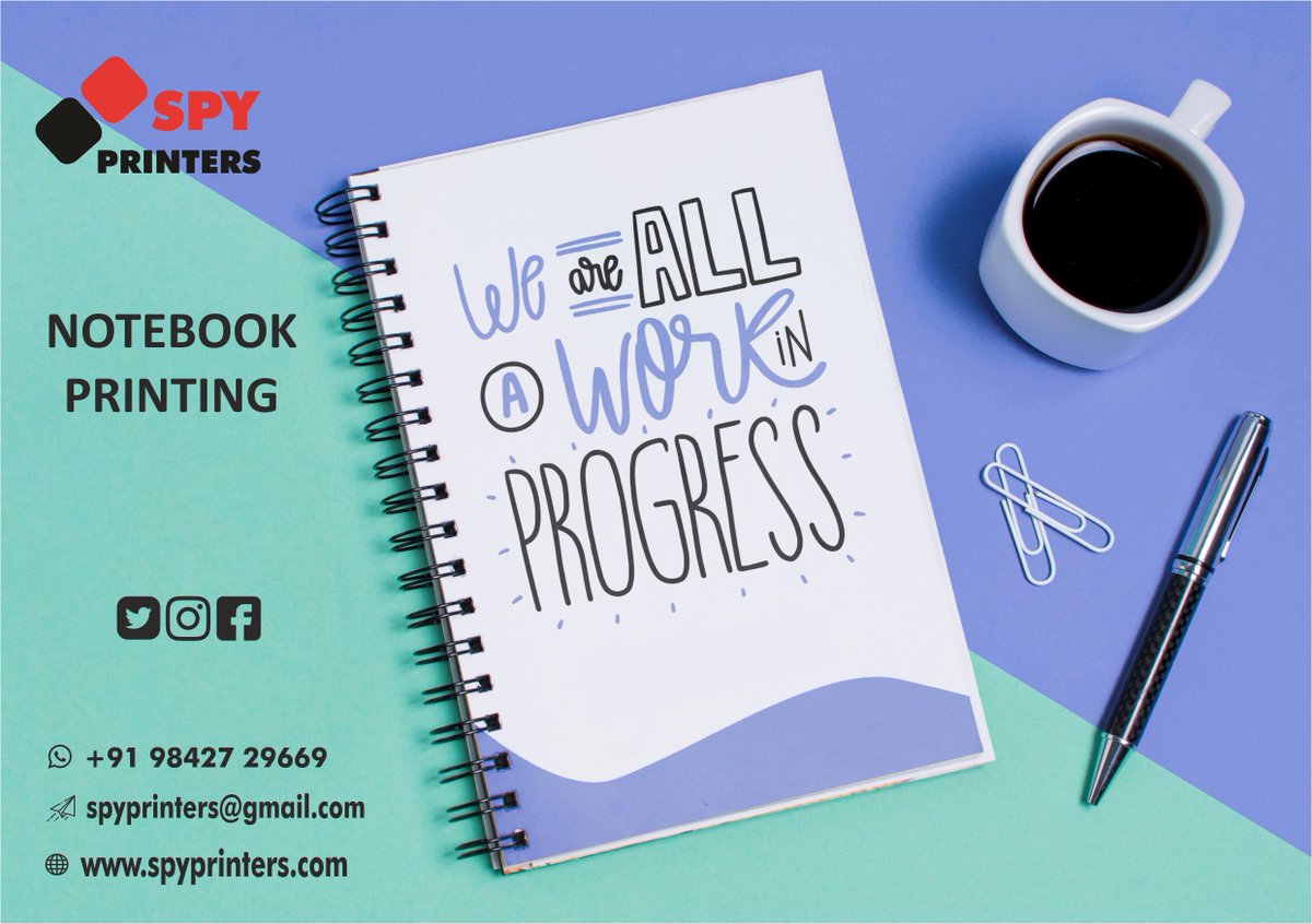 PrintersSpy's tweet photo. #SPYPRINTERS Erode | Digital &amp; Offset Printers in Erode | Printing Service in Erode
Contact on: 9842729669, spyprinters@gmail.com, https://t.co/ansF4c4glk
#notepads #stationery #notepad #labels #businesscards #notepadsph #giftideas #design #a #personalized #posters #stickers https://t.co/5LJVYFDXBC