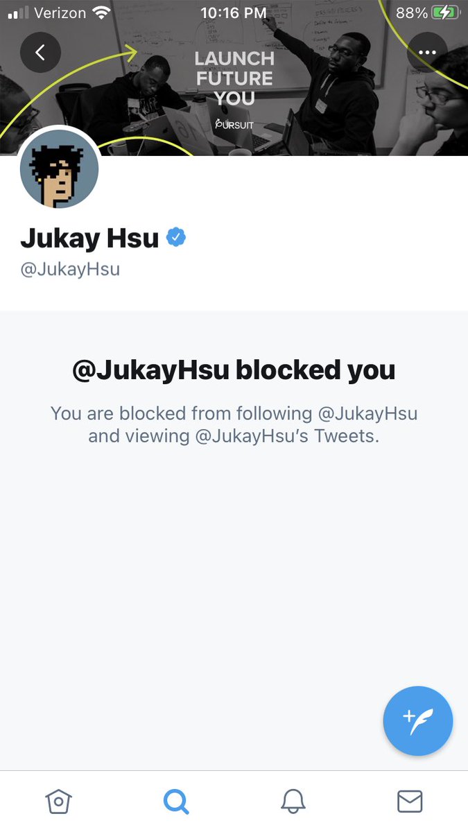 FSKenmare's tweet photo. Guess @jukayhsu just can’t handle the truth. Me telling the world that @joinpursuit is operating w/o a license is not harassment/misinformation. Don’t operate your school w/o a license if that’s not what you want 2 be said abt you. #DontJoinPursuit https://t.co/eSzRz0eCXZ