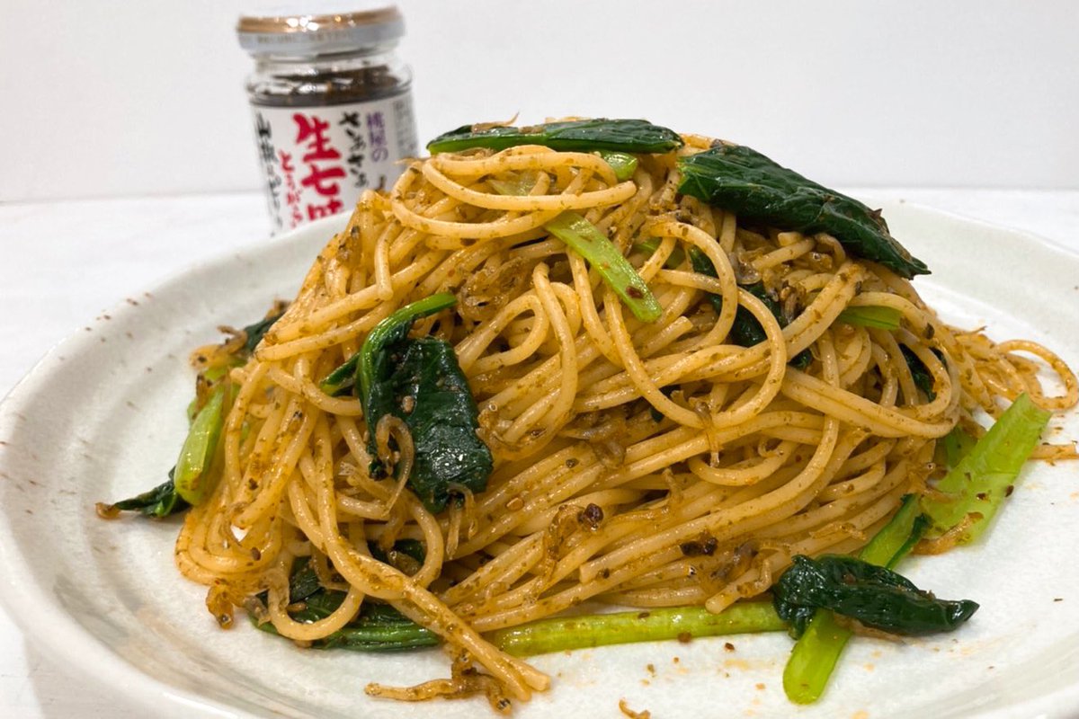 ট ইট র Tbsラジオ たまむすび たまむすび 桃屋 のかんたんレシピ じゃこの香ばしさと 生七味のしびれと辛さが相性抜群 生七味ちりめんじゃこパスタ 今月はパスタフェア 生七味の山椒やゆずなど 素材の味 香りが際立って こりゃ絶品