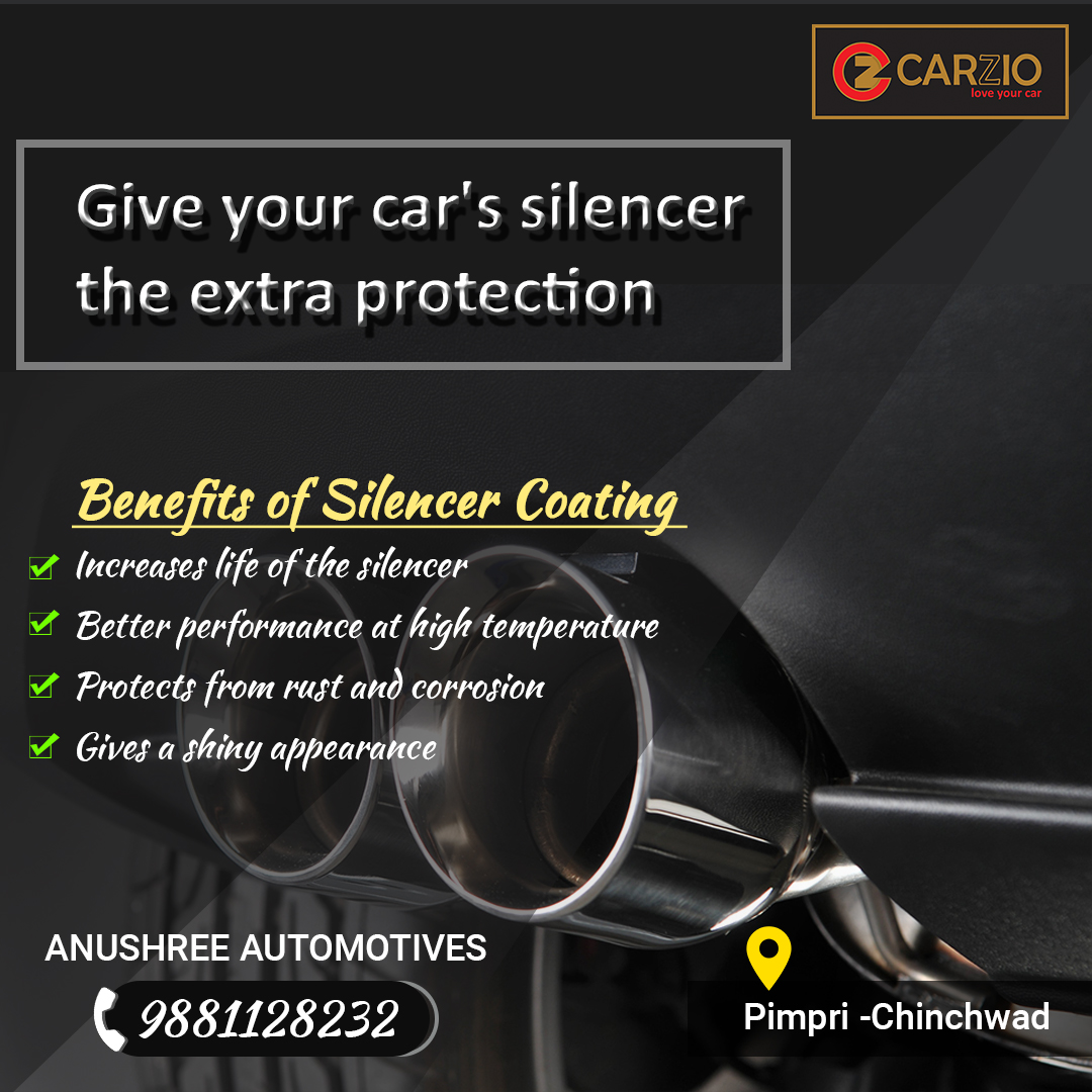 AnushreeAuto's tweet photo. Our Silencer Coating Treatment provides a protective coating for silencers of all types of vehicles from corrosion and rust

@AnushreeAuto 
#anushreeautomotives #automotives #silencer #silencercoating #carsilencer #silencerprotection #antirust #carcoating #carservices #chinchwad https://t.co/fyzgYvlYlx