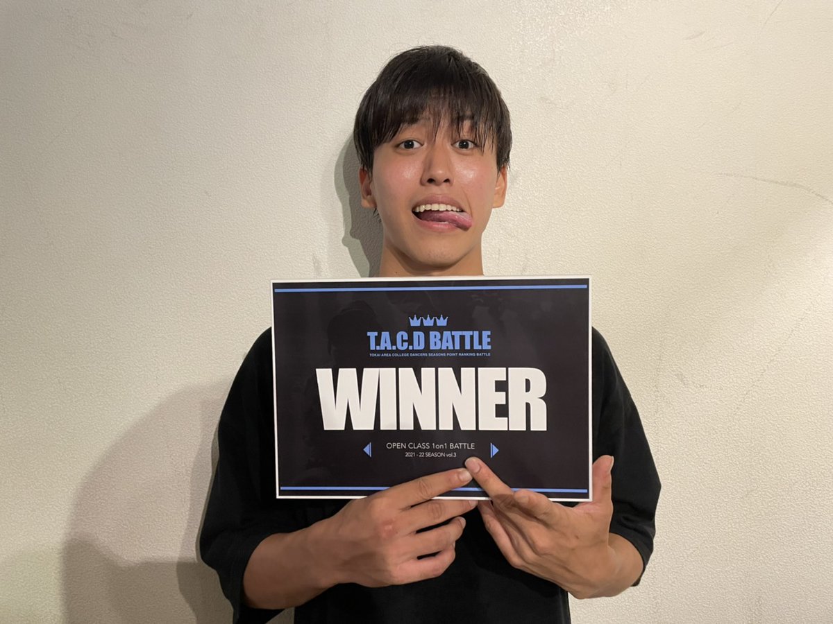 DancersCollege's tweet photo. 8月8日(日) Pineapple Studio 名駅
Scream で開催した
『T.A.C.D BATTLE 2021-22 vol.3』
OPEN 1on1 部門の結果掲載！

優勝 : RYU-ONE (FREESTYLE)
準優勝 : オシュリ (A※$HU)
ベスト4 :  ageha / CO!JAG https://t.co/NW3VLTo2To