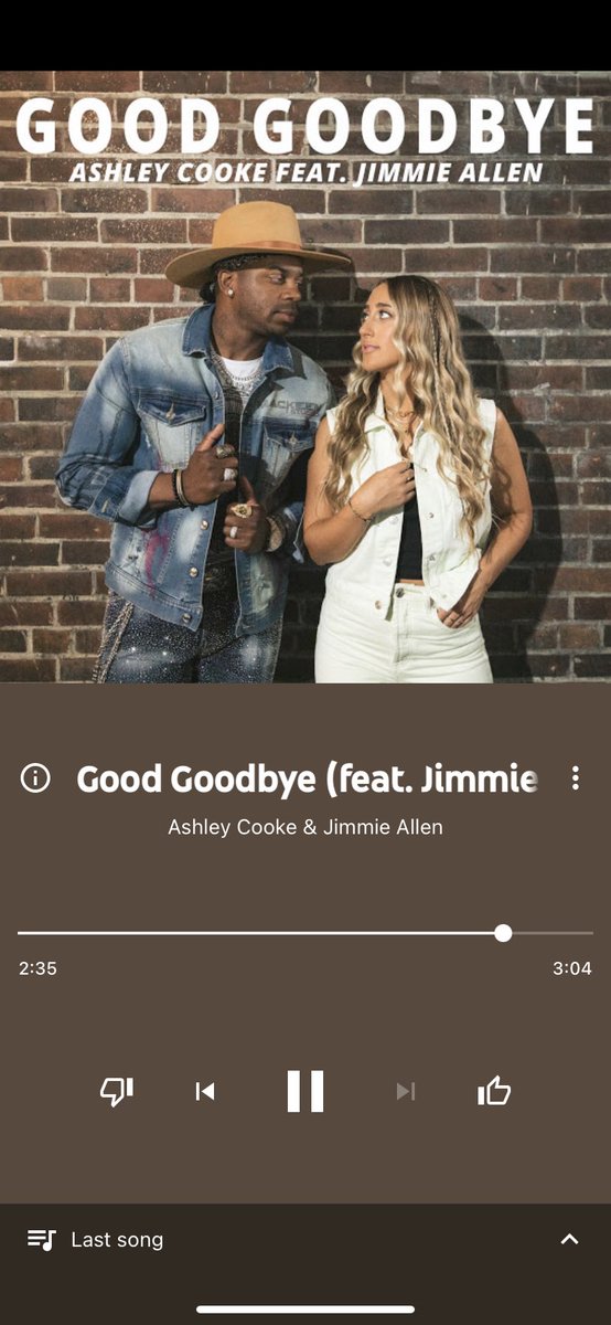 Keep rockin the songs <a href="/theashleycooke/">Ashley Cooke</a>!! Another one for the top of my listen list!!
