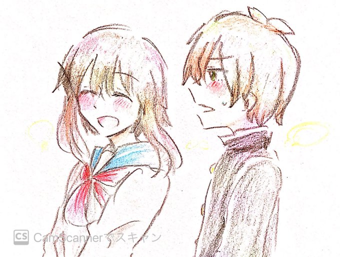 色塗りはデジタルのtwitterイラスト検索結果