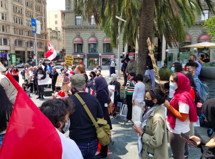 ActionCorpsCA's tweet photo. Thank you to everyone who came out to our vigil in remembrance of the 40 children killed in Yemen three years ago. May they always be remembered. #YemenCantWait https://t.co/pNxQxqHB6N