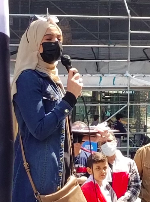 ActionCorpsCA's tweet photo. Thank you to everyone who came out to our vigil in remembrance of the 40 children killed in Yemen three years ago. May they always be remembered. #YemenCantWait https://t.co/pNxQxqHB6N