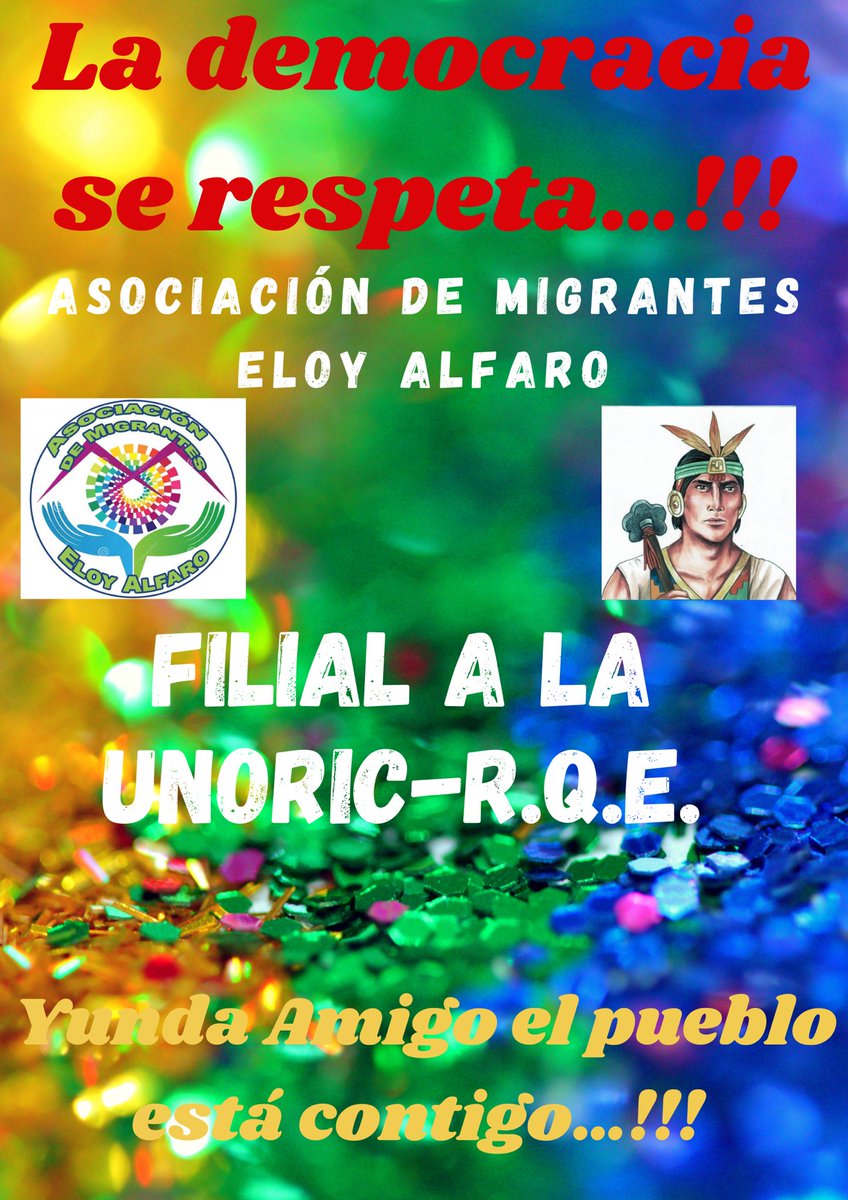 asociamigrantes's tweet photo. @LoroHomero nosotros te elegimos y no vamos a permitir que cuatro aparecidos quieran decidir y desobedecer nuestra libertad de elección https://t.co/RQEQeOS7yn