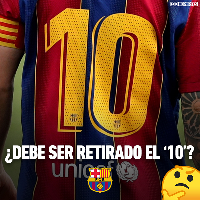 FOXDeportes's tweet photo. Si los Chicago Bulls le retiraron el '23' a Michael Jordan... #Messi https://t.co/0CBdLiBt64