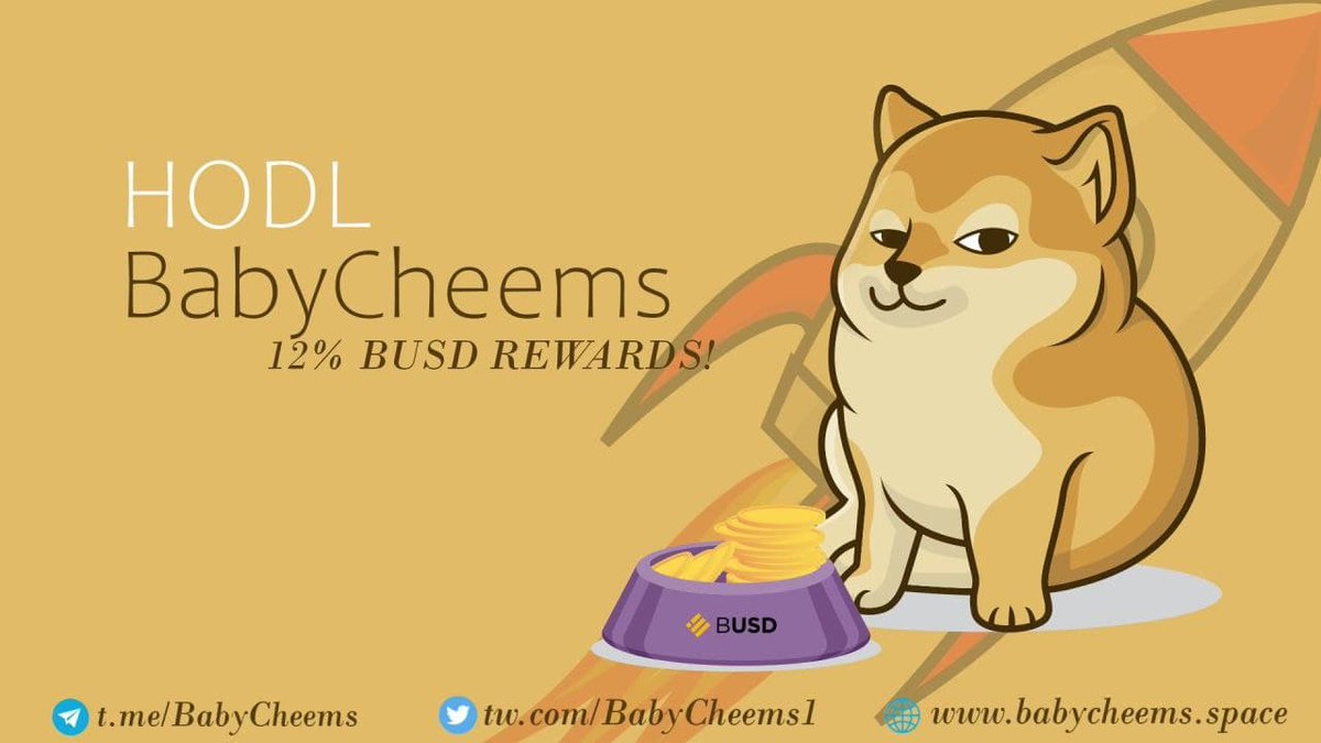 buyitandgrow's tweet photo. @CryptoPrincessK @DHCcoin @PancakeSwap I personally am loving my 12% BUSD rewards from Baby Cheems .  Sweet!   Look at contract.  You searching for a Gem project with no bad surprises => this is the one.  😍🚀  It stealth launched Aug 7th.  It's EARLY
@babycheems1 #BSCgem #1000X #norug #BUSDrewards #profits https://t.co/62ZYuL1JYd