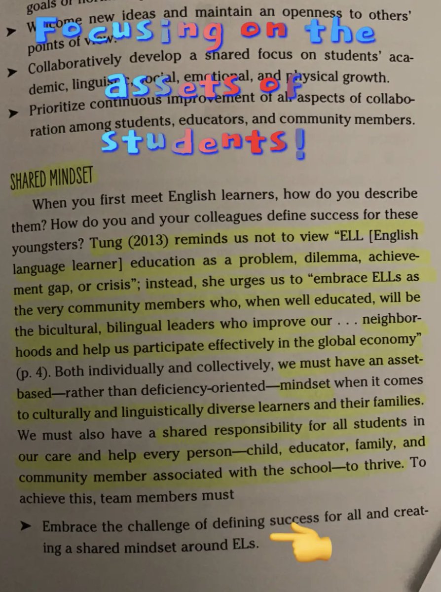 A1- Our school does a wonderful job at focusing &amp; highlighting what our #Ells #Mll &amp; all our students Ss “can do” &amp; their assets. #TeamUpSpeakUpFireUp #carolinaTesol <a href="/CarolinaTesol/">Carolina TESOL</a> #booksnap